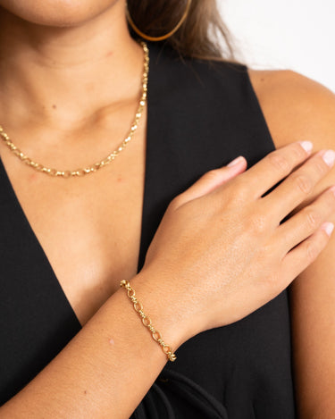 TILTIL Statement Bracelet Fien Gold - Things I Like Things I Love