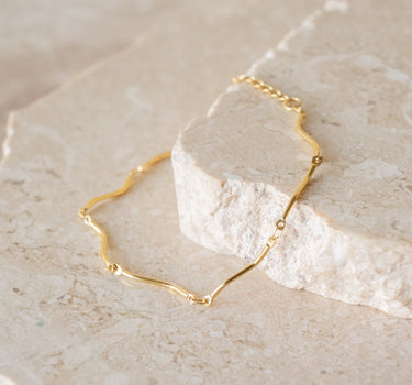 TILTIL Statement Bracelet Swirl Gold - Things I Like Things I Love