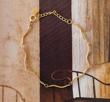 TILTIL Statement Bracelet Swirl Gold - Things I Like Things I Love