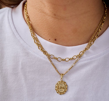 TILTIL Statement Necklace Fien Gold - Things I Like Things I Love