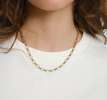 TILTIL Statement Necklace Fien Gold - Things I Like Things I Love