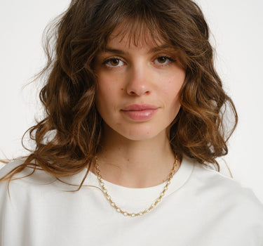 TILTIL Statement Necklace Fien Gold - Things I Like Things I Love