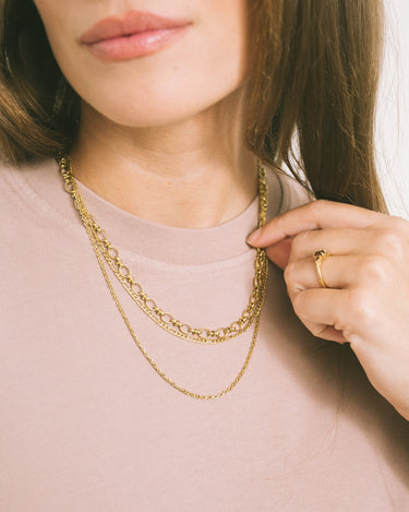 TILTIL Statement Necklace Nova Gold - Things I Like Things I Love