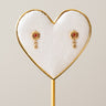TILTIL Stella Stud Earrings Oranje Goud - Things I Like Things I Love