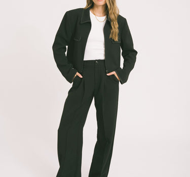 TILTIL Stitch Pintuck Pants Black - Things I Like Things I Love