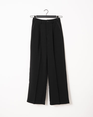TILTIL Stitch Pintuck Pants Black - Things I Like Things I Love