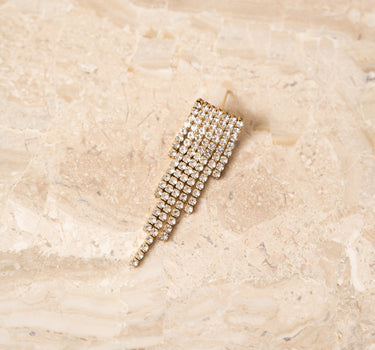 TILTIL Strass Disco Pointy Earrings Gold - Things I Like Things I Love