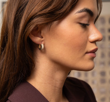 TILTIL Strassy Basic Hoop Gold - Things I Like Things I Love