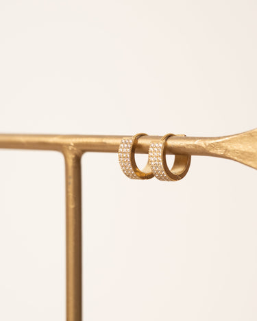 TILTIL Strassy Basic Hoop Gold - Things I Like Things I Love