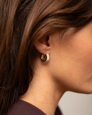 TILTIL Strassy Basic Hoop Gold - Things I Like Things I Love