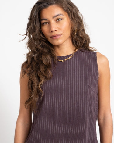 TILTIL Striped Lizzy Top Brown - Things I Like Things I Love