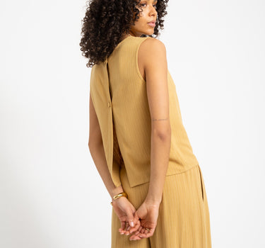 TILTIL Striped Lizzy Top Yellow - Things I Like Things I Love