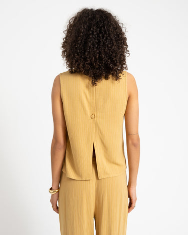 TILTIL Striped Lizzy Top Yellow - Things I Like Things I Love