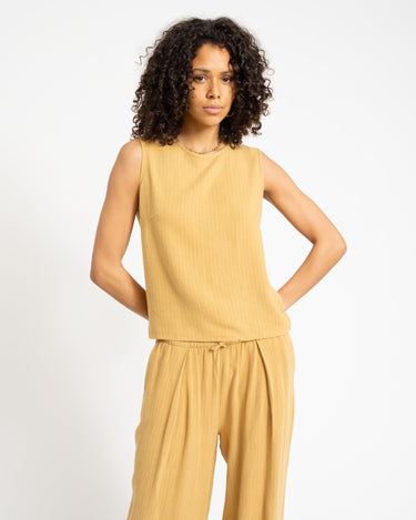 TILTIL Striped Lizzy Top Yellow - Things I Like Things I Love