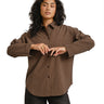 TILTIL Striped Quinty Blouse Brown - Things I Like Things I Love