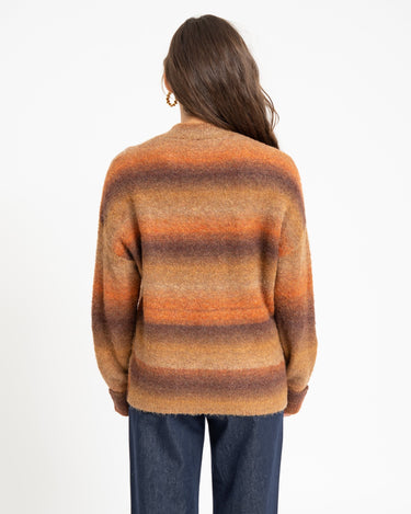 TILTIL Striped Rumi Pullover Brown - Things I Like Things I Love