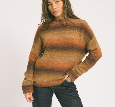 TILTIL Striped Rumi Pullover Brown - Things I Like Things I Love