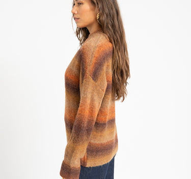 TILTIL Striped Rumi Pullover Brown - Things I Like Things I Love
