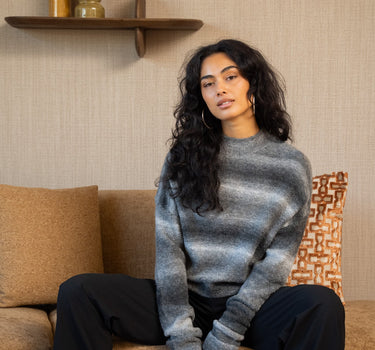 TILTIL Striped Rumi Pullover Grey - Things I Like Things I Love