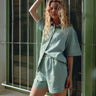 TILTIL Striped Silia Short Light Green - Things I Like Things I Love