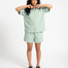 TILTIL Striped Silia Short Light Green - Things I Like Things I Love