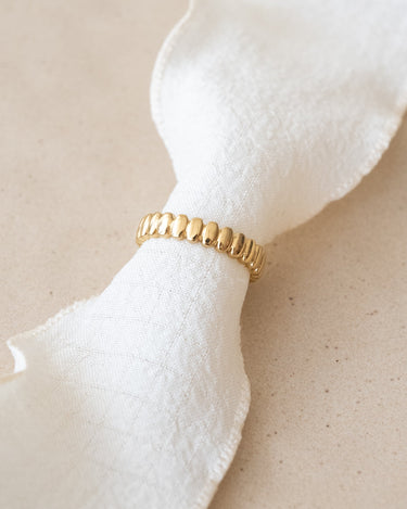 TILTIL Stripy Ring Goud - Things I Like Things I Love