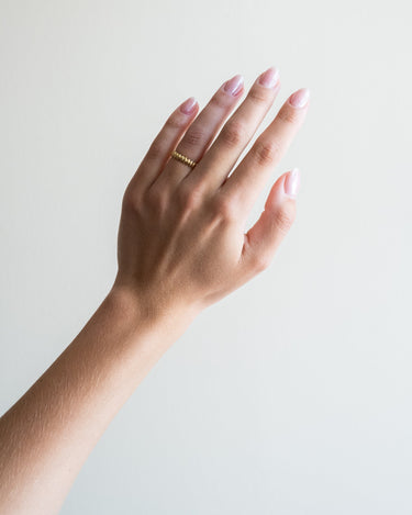 TILTIL Stripy Ring Goud - Things I Like Things I Love