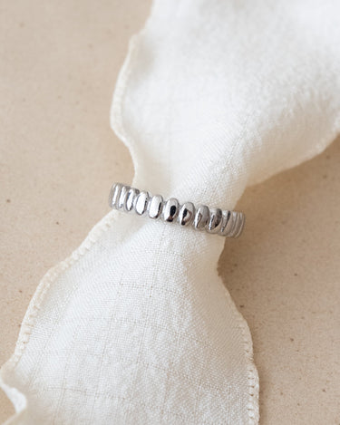 TILTIL Stripy Ring Zilver - Things I Like Things I Love