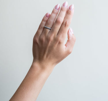 TILTIL Stripy Ring Zilver - Things I Like Things I Love