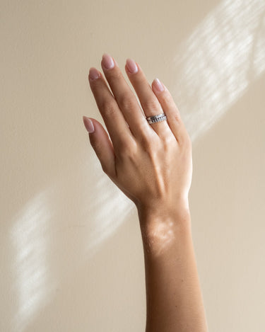TILTIL Stripy Ring Zilver - Things I Like Things I Love