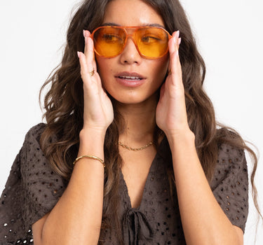 TILTIL Sunglasses Sunlark Orange - Things I Like Things I Love