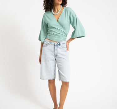 TILTIL Sunny Linen Top Mint One Size - Things I Like Things I Love
