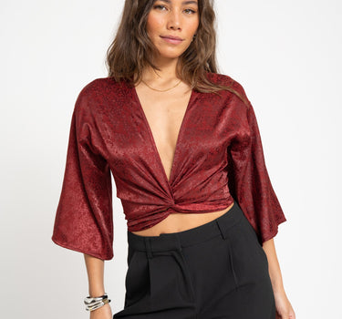 TILTIL Sunny Top Floral Red One Size - Things I Like Things I Love