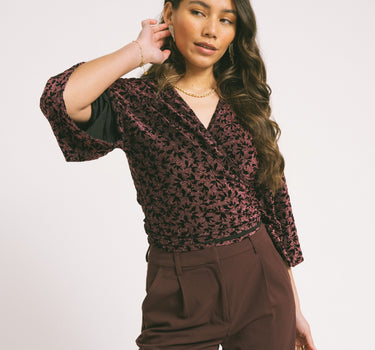 TILTIL Sunny Velvet Floral Pink One Size - Things I Like Things I Love