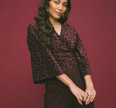 TILTIL Sunny Velvet Floral Pink One Size - Things I Like Things I Love