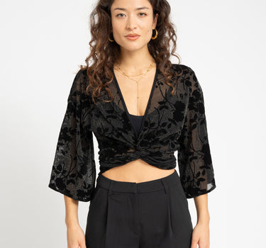 TILTIL Sunny Velvet Mesh Black One Size - Things I Like Things I Love