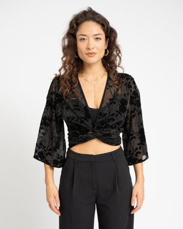 TILTIL Sunny Velvet Mesh Black One Size - Things I Like Things I Love