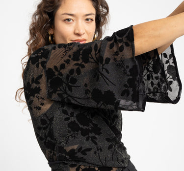 TILTIL Sunny Velvet Mesh Black One Size - Things I Like Things I Love