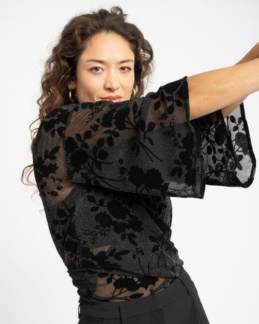 TILTIL Sunny Velvet Mesh Black One Size - Things I Like Things I Love