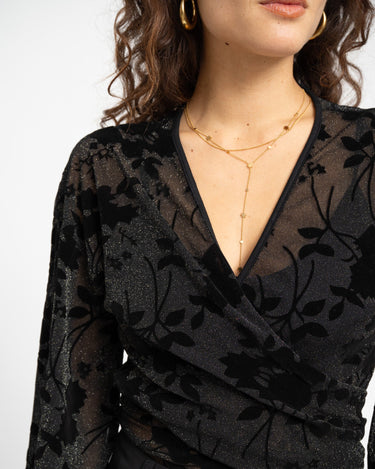 TILTIL Sunny Velvet Mesh Black One Size - Things I Like Things I Love