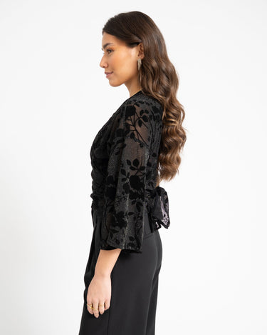 TILTIL Sunny Velvet Mesh Black One Size - Things I Like Things I Love