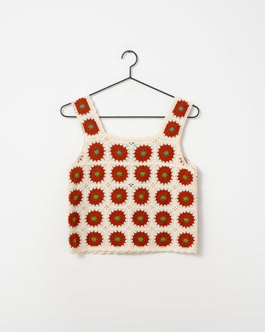 TILTIL Sussy Sunflower Top Cream Rust - Things I Like Things I Love