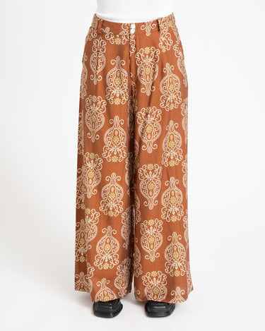 TILTIL Suze Ornament Pants Rust - Things I Like Things I Love