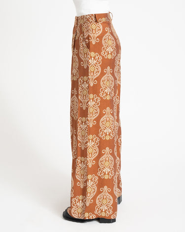 TILTIL Suze Ornament Pants Rust - Things I Like Things I Love