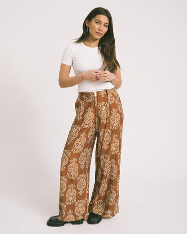TILTIL Suze Ornament Pants Rust - Things I Like Things I Love
