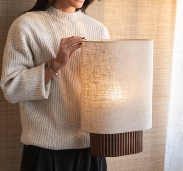 TILTIL Table Lamp Laslo Linnen - Things I Like Things I Love