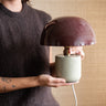 TILTIL Table Lamp Mushy Iron Burgandy / Mint - Things I Like Things I Love
