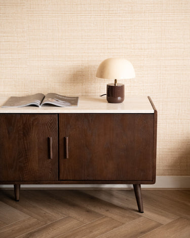 TILTIL Table Lamp Mushy Iron Butter Yellow / Brown - Things I Like Things I Love