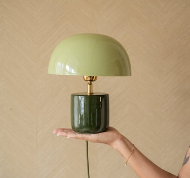 TILTIL Table Lamp Mushy Iron Matcha / Olive Green - Things I Like Things I Love
