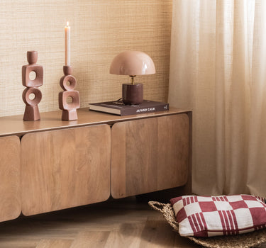 TILTIL Table Lamp Mushy Iron Pink / Bordeaux - Things I Like Things I Love